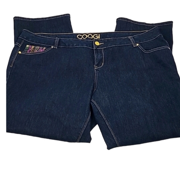 Coogi Jean's sz 24W embroidered - Picture 1 of 8